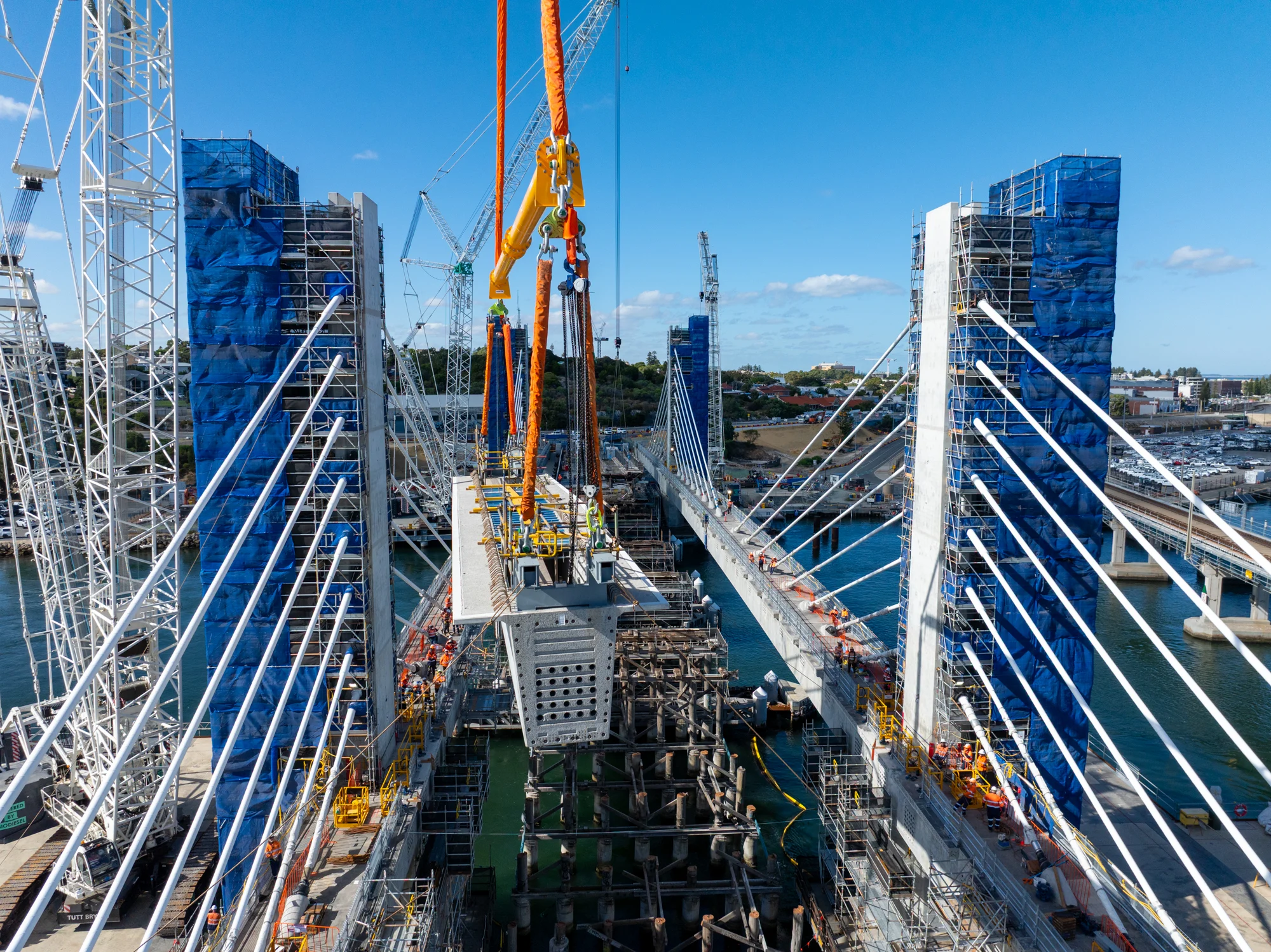 Peritas structural engineers on a warehouse construction project in Melbourne, Victoria